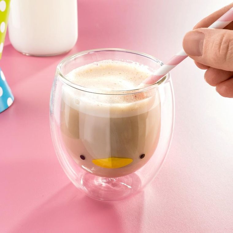 Gadget Master, szklanka, kaczucha