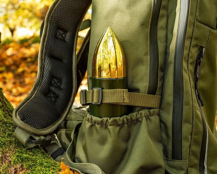 Gadget Master, termos, pocisk artyleryjski max, army green, 500 ml