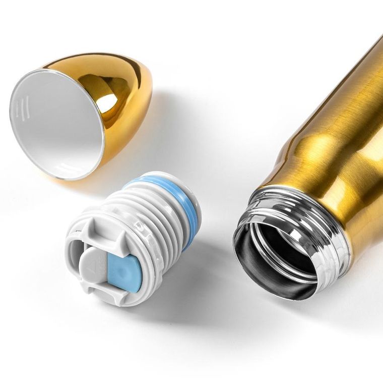 Gadget Master, termos, pocisk artyleryjski max, mosiądz, 500 ml