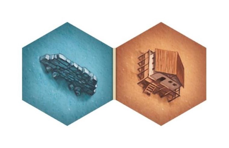 Galakta, Moja wyspa, gra strategiczna