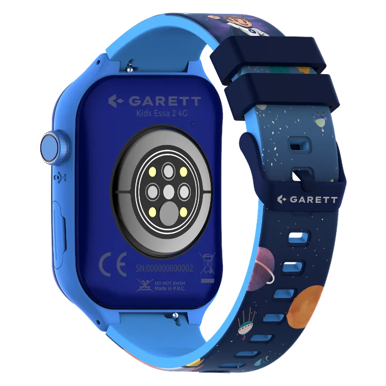 Garett, Kids Essa 2 AI, smartwatch 4G, niebieski