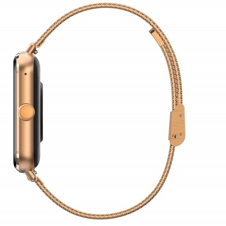 Garett Kids, GRC Classic, smartwatch, złoty stalowy