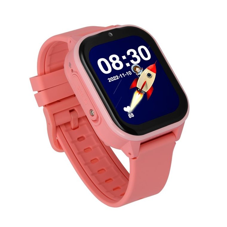 Garett Kids, Sun Ultra 4G, smartwatch, różowy