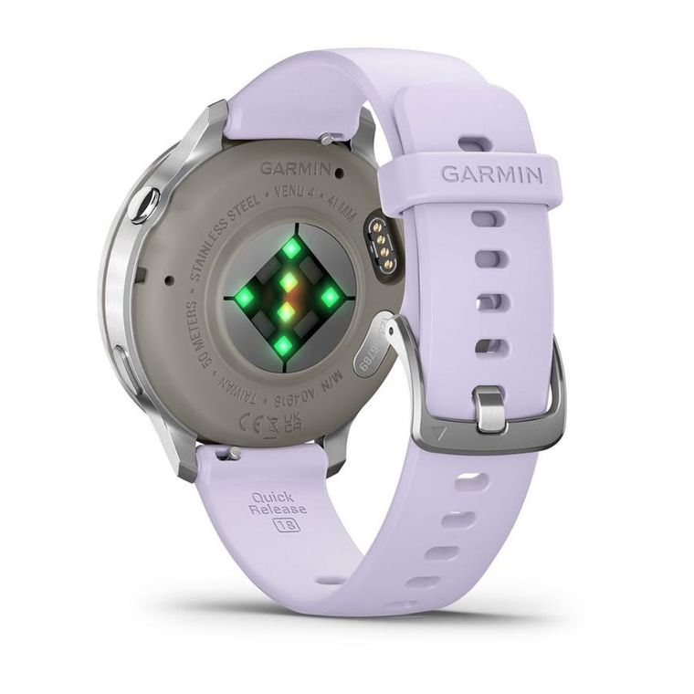 Garmin, Venu 4, smartwatch, 41 mm, Gray Silver Periwinkle
