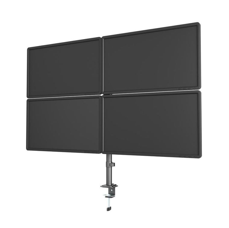 Gembird, regulowany uchwyt do 4 monitorów, 13”- 32”