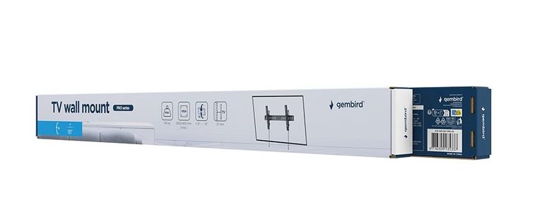 Gembird, uchwyt ścienny do telewizora, regulowany, 43”-95”