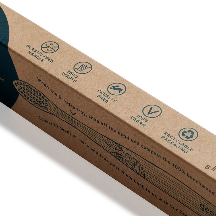 Georganics, Ekologiczna szczoteczka z drewna bukowego, FIRM