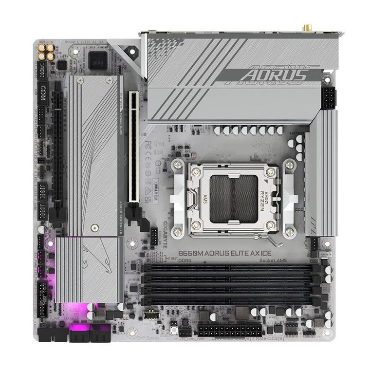 Gigabyte, płyta główna, B650M AORUS ELITE AX ICE