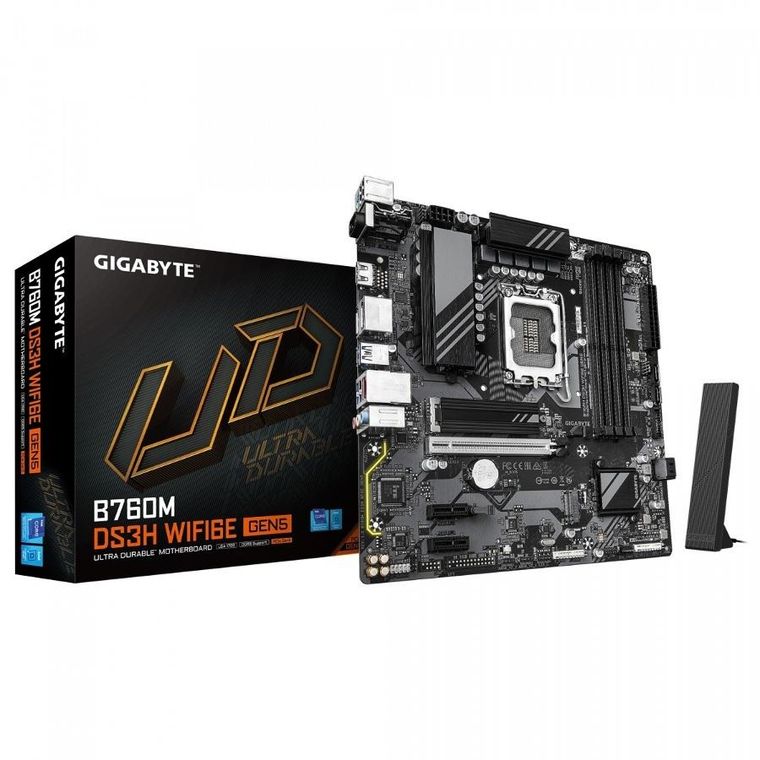 Gigabyte, płyta główna, B760M DS3H WF6E GEN5