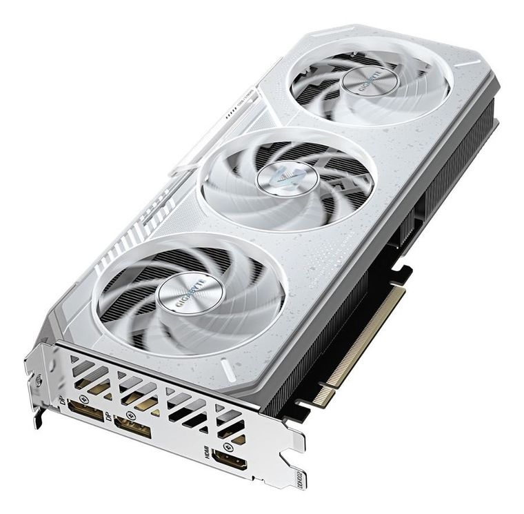 Gigabyte, Radeon RX 9060XT GAMING OC WHITE 16GB GDDR6 128bit, karta graficzna, HDMI/2DP