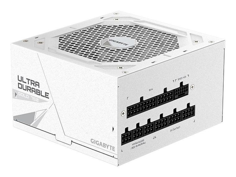 Gigabyte, zasilacz modularny, 750W, GP-UD750GM, PG5 V2 ICE 80+ Gold