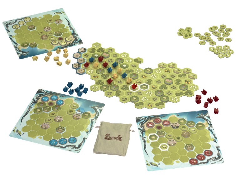 Gigamic, Łupy, gra strategiczna + dodatek do gry
