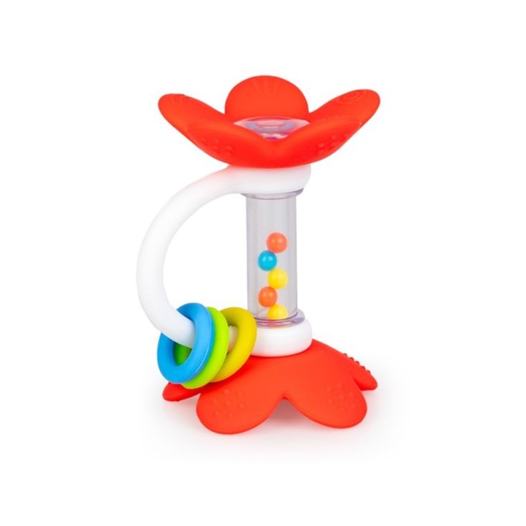 GiliGums, grzechoczące kwiatki, czerwone