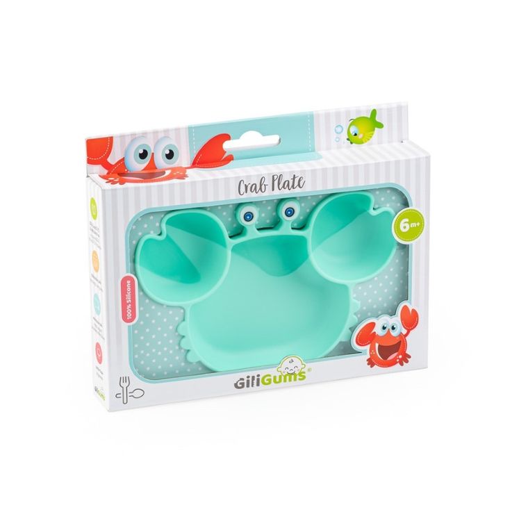 GiliGums, Krab, talerz, miętowy