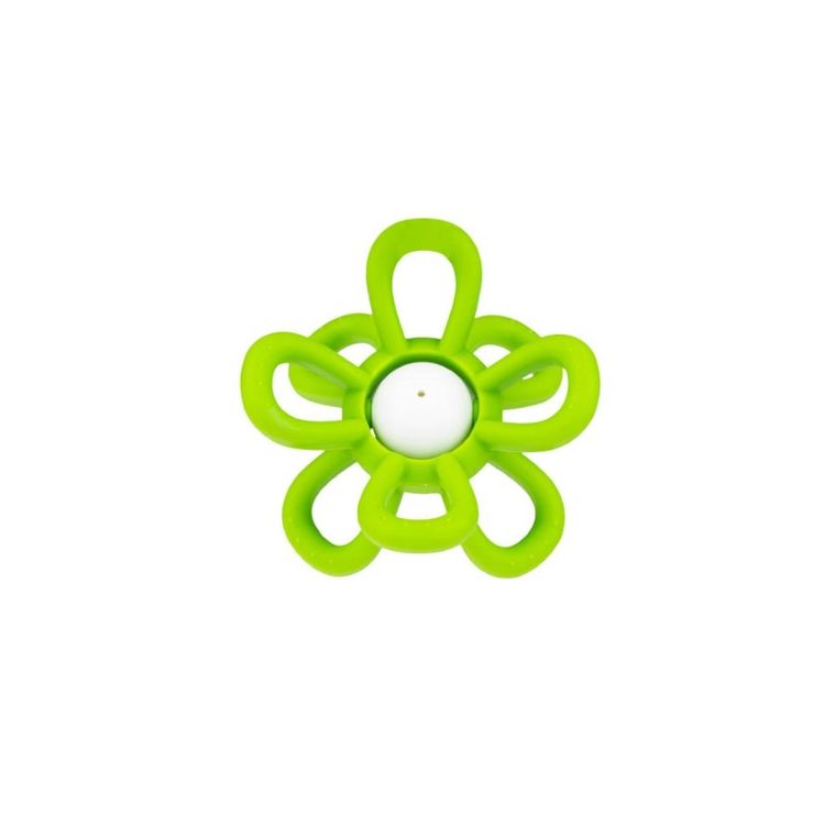 GiliGums, Kwiatek, gryzak, grzechotka, zielona