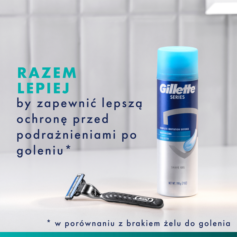 Gillette, Mach3, maszynka do golenia dla mężczyzn