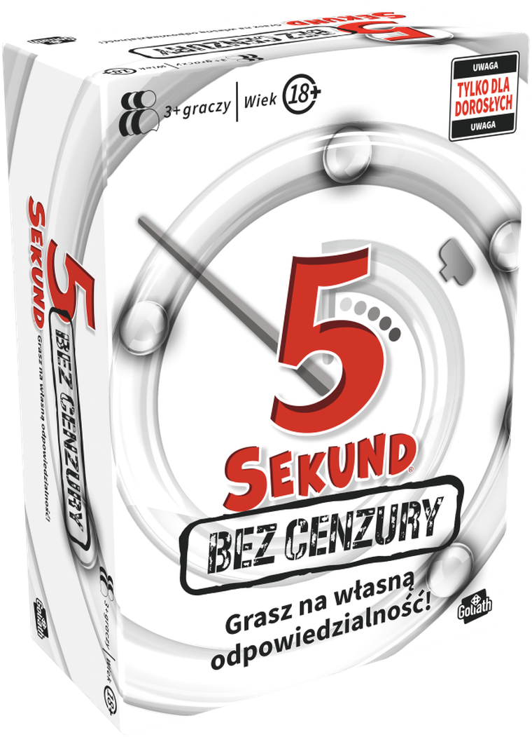 Goliath, 5 Sekund, Bez Cenzury, gra towarzyska