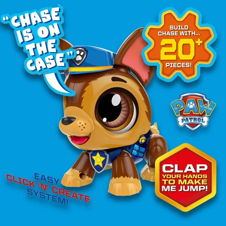 Goliath, Build a Bot, Psi Patrol, Chase, zbuduj robota