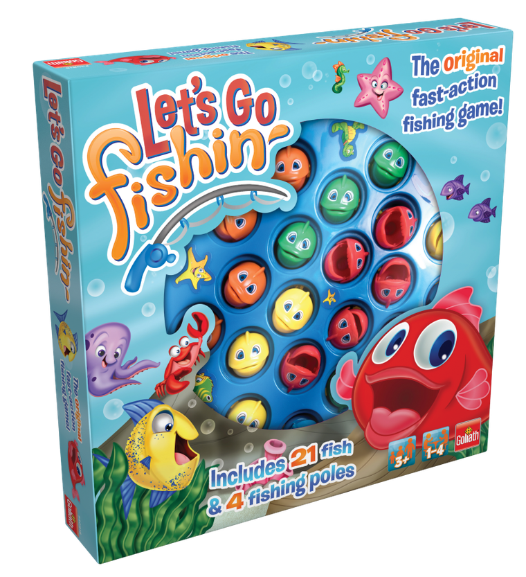Goliath, Let's Go Fishin' Original, Chodźmy na rybki, zręcznościowa gra familijna