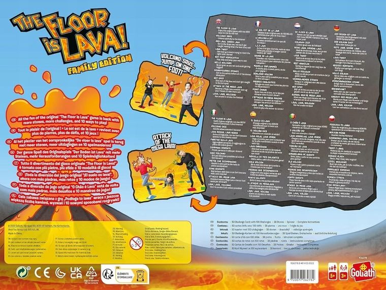 Goliath, Podłoga to lawa, gra zręcznościowa