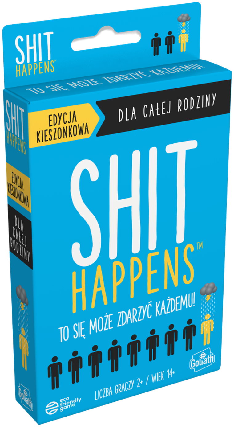Goliath, Shit Happens, edycja rodzinna, gra karciana
