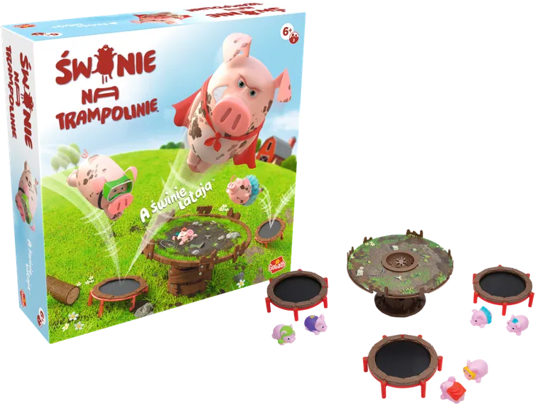 Goliath, Świnie na Trampolinie, gra zręcznościowa