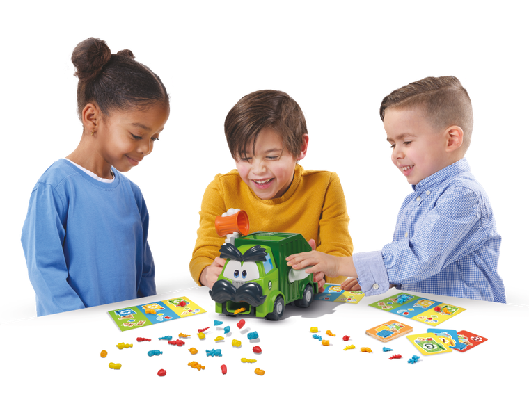 Goliath, Wesoła Śmieciarka, familijna gra zręcznościowa