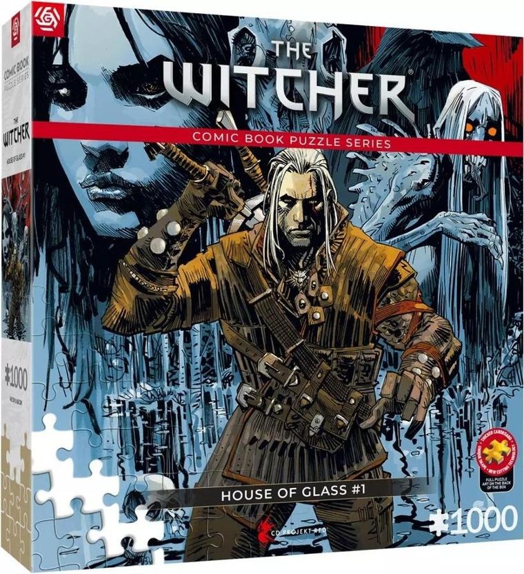 Good Loot, Comic Book, The Witcher (Wiedźmin), House of Glass, puzzle, 1000 elementów