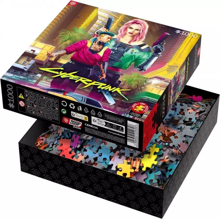 Good Loot, Cyberpunk 2077 Kitsch Style, puzzle, 1000 elementów