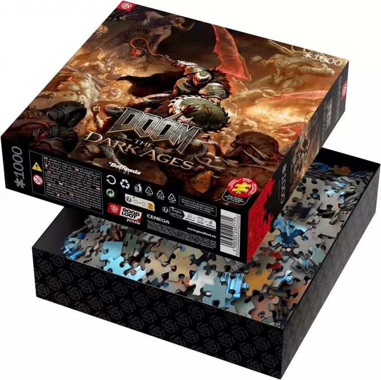 Good Loot, Doom The Dark Ages Slayer's Rage, puzzle, 1000 elementów
