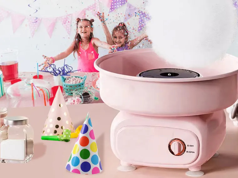 Gordon Trade, maszyna do waty cukrowej, rózowa