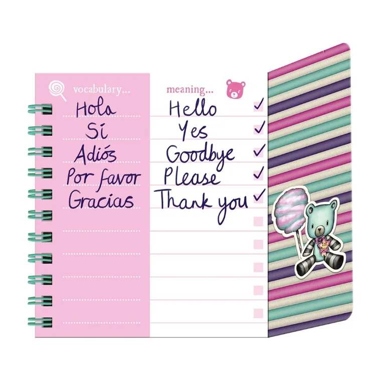 Gorjuss, Fairground, Up and away, notes do nauki słówek, 1 szt.