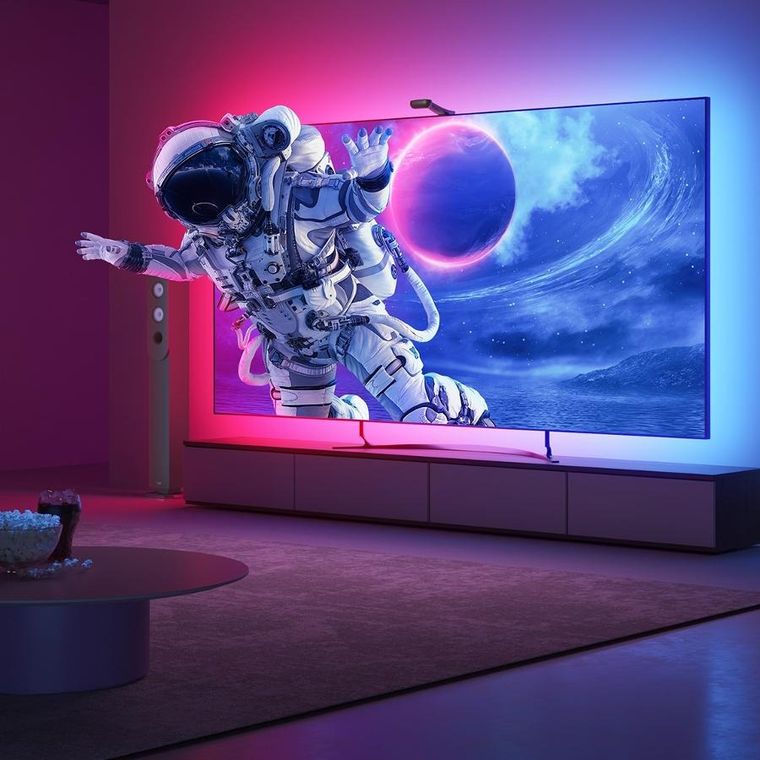 Govee, Envisual TV Backlight T2, taśma LED, podświetlenie dla TV 55-65 cali, RGBIC, Wi-Fi+Bluetooth, H605C