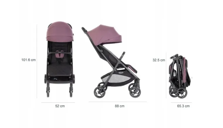 Graco, Myavo, wózek spacerowy, Mulberry