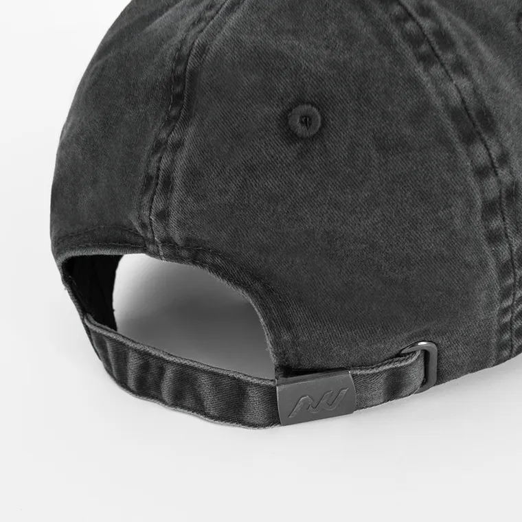 Grafitowa czapka z daszkiem unisex NOWEAR