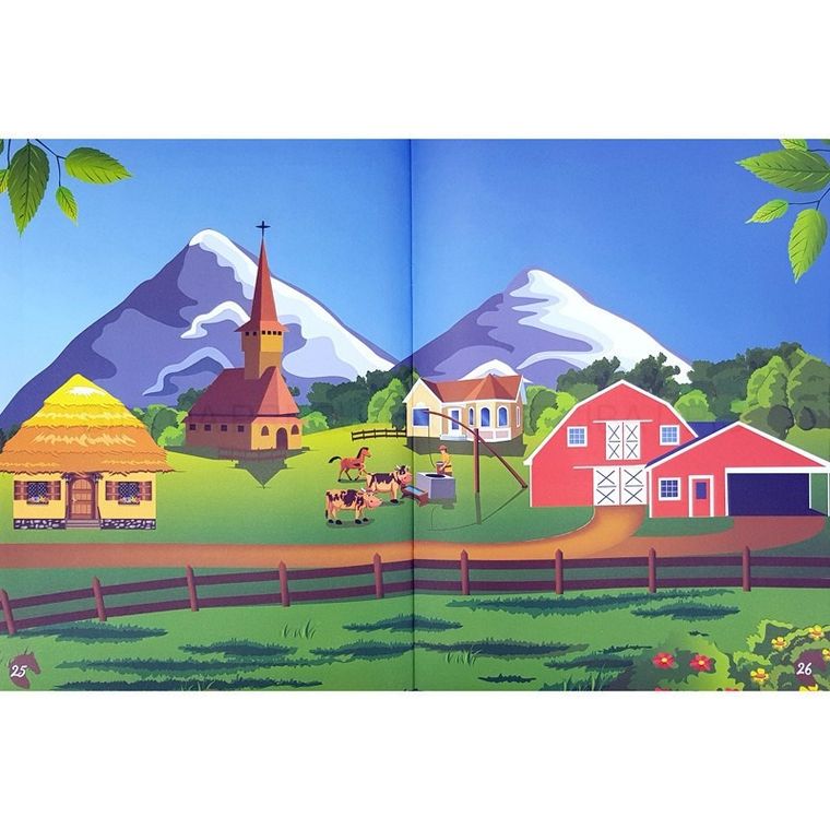 Grafix, Magiczny świat koni, książka z naklejkami