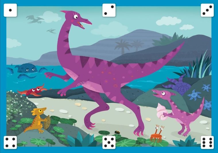 Granna, Moje Dinozaury, układanka edukacyjna