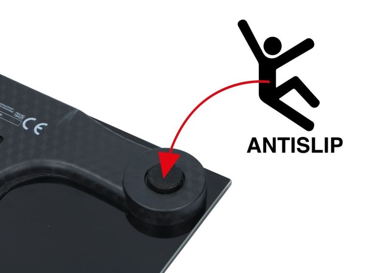 Grundig, waga łazienkowa, czarna