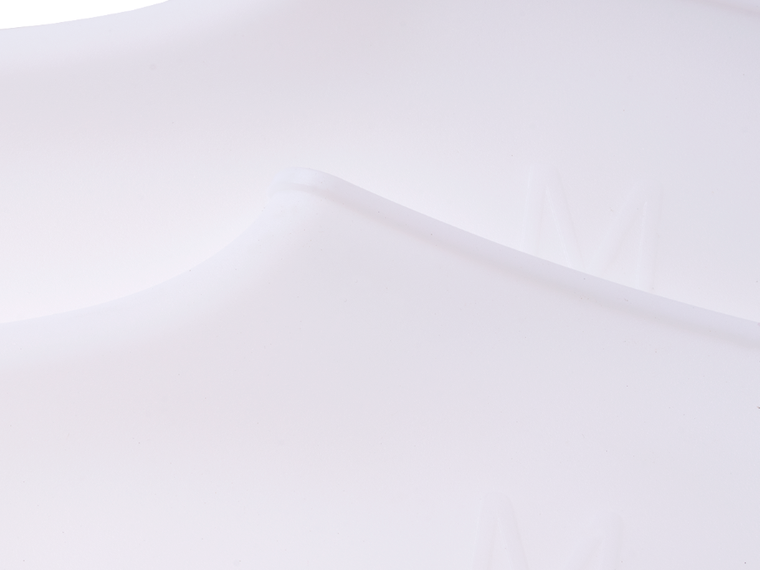 Gumowe wodoodporne ochraniacze na buty, białe, rozmiar 35-39