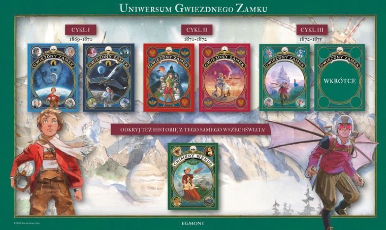 Gwiezdny zamek. Tom 5. Z Marsa do Paryża