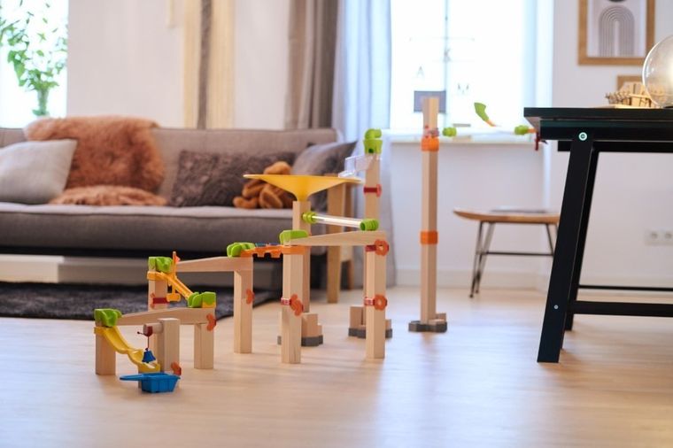 Haba, kullerbu, kulodrom, duży zestaw konstrukcyjny