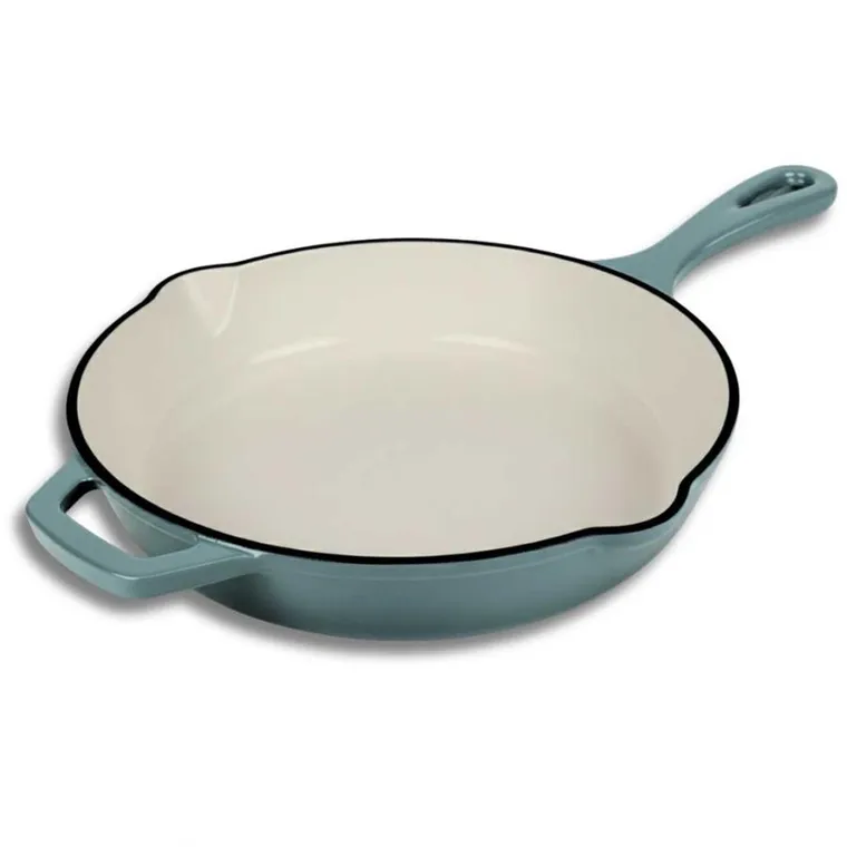 Hage, emaliowana patelnia, żeliwna, sea salt, 26 cm