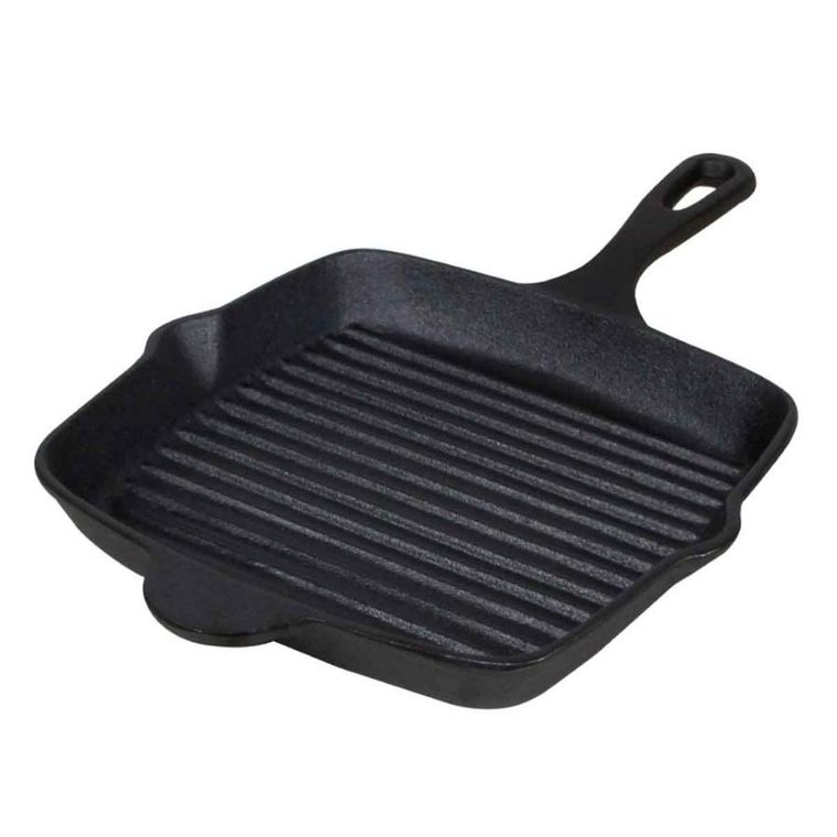 Hage, patelnia żeliwna, grillowa, na indukcję, 26 cm