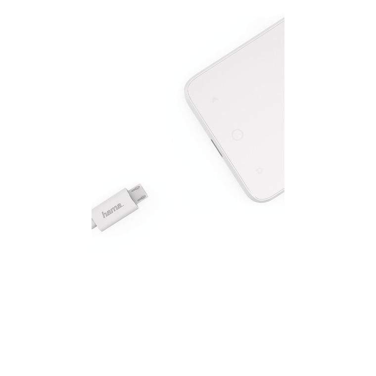 Hama, adapter microUSB, typ C, czarny