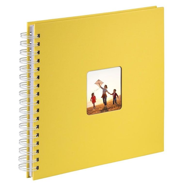 Hama, album do zdjęć, Fine Art, 28-24 na 50 zdjęć, białe strony żółty