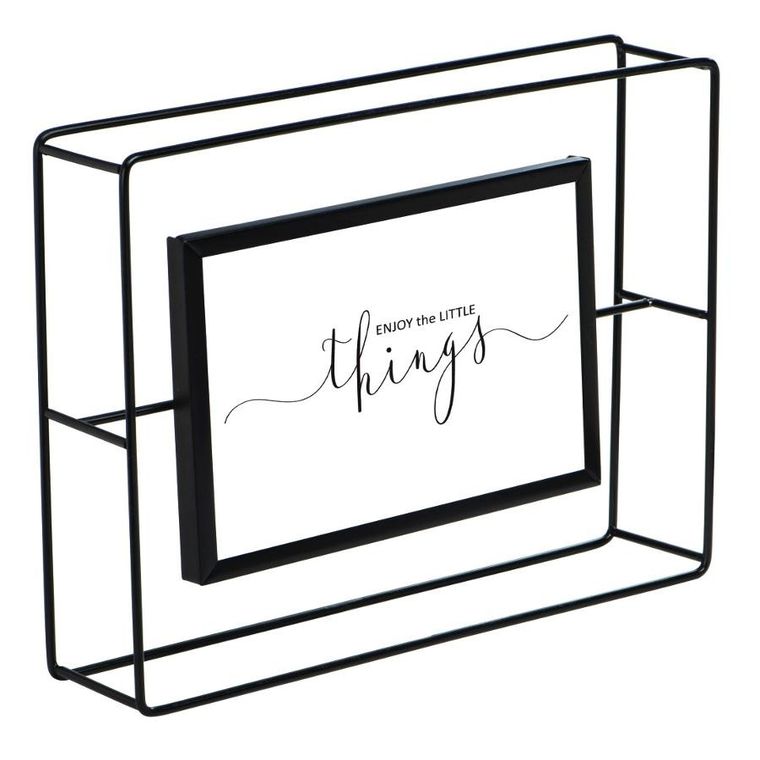 Hama, ramka na zdjęcie, Cleveland, portretowa, 10-15 cm, czarna matowa