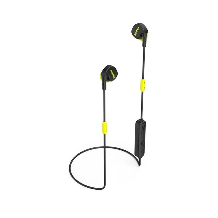 Hama, słuchawki bezprzewodowe, freedom athletics II, dokanałowe z mikrofonem, czarne