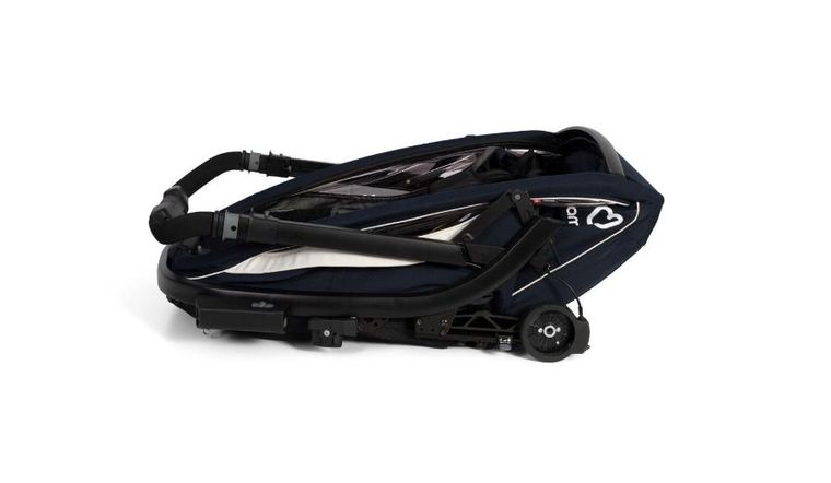 Hamax, Breeze One, przyczepka rowerowa, Navy/Cream