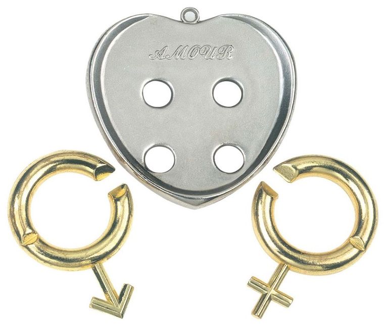 Hanayama, Huzzle Cast Amour, łamigłówka, poziom 5/6