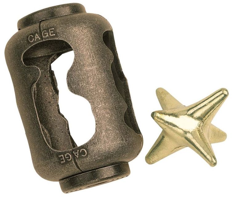 Hanayama, Huzzle Cast Cage, łamigłówka, poziom 3/6